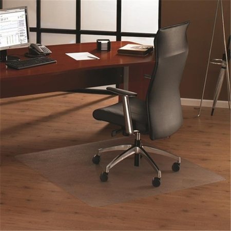 FLOORTEX Floortex Cleartex 1112123ER Ultimat Polycarbonate Square Chair Mat For Low And Medium Pile Carpets Up To 0.50 In. 48 X 48 In. 1112123ER